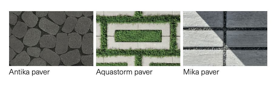 Adoquines permeables Techo-Bloc